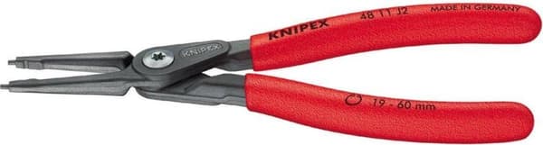 Knipex 4811J1 præcisionsringetang til indvendige ringe - boringer - 1,25 x 140 mm