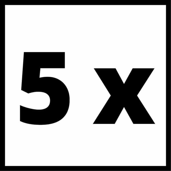 Einhell Støvsugerposer - 10 liter - 5 stk - Velegnet til TE-VC 18/10 Li Solo