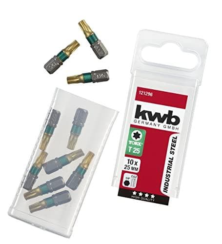 kwb 2 x bits 25 mm Torx Titanium