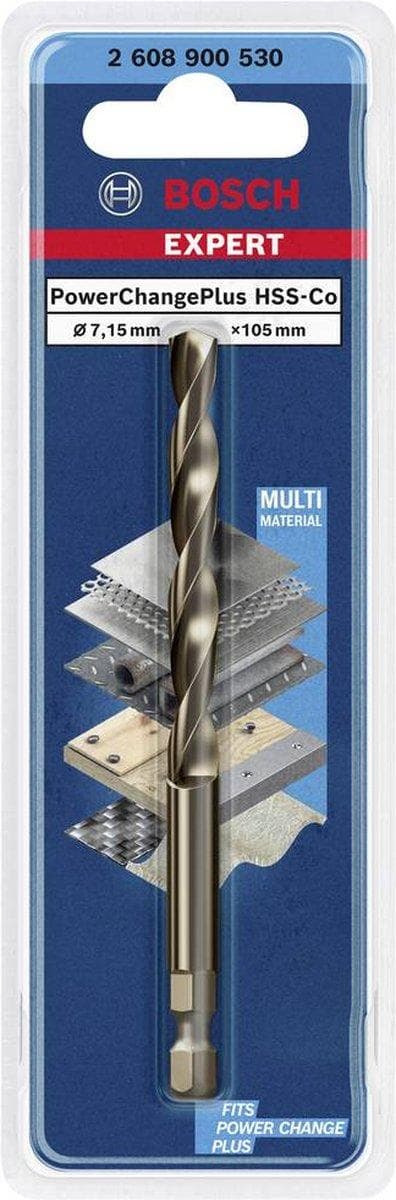 Bosch 2608900530 EKSPERT Centerbor HSS-Co 7,15 x 105 mm