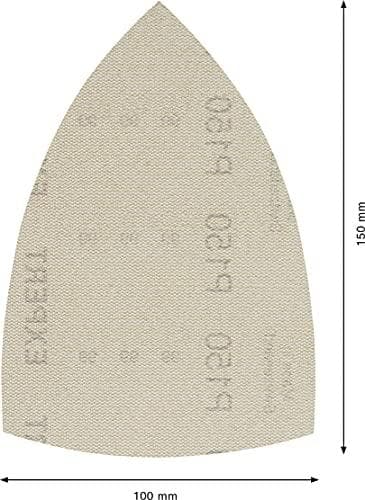 Bosch Professional 10x Expert M480 slibenetsæt (til hårdttræ, maling på træ, 100x150 mm, korn 150, multi-sliber tilbehør)