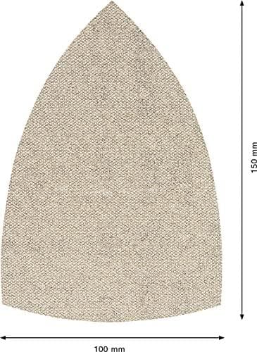 Bosch Expert M480 Net - Sandpapper - 10 stycken - Delta - Korn: P80 - 100mm x 150mm
