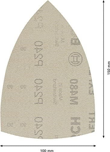 Bosch Expert M480 Net - Sandpapir - 10 stykker - Korn: P240 - 100 mm x 150 mm