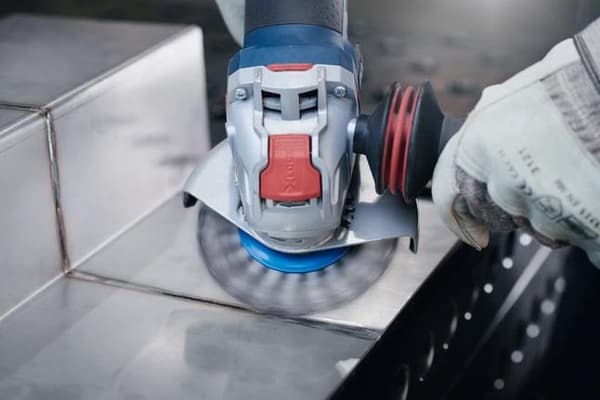 Bosch tung til metal X-Lock - rund børste - til metal - 115 mm