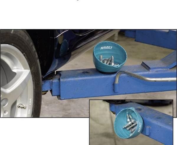 Hazet Gereedschap - Magnetskål 15 cm - Garage / DIY opbevaringsskål - Magnetisk kop