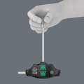 Miniatyrbillede 2 af 6: Wera 05023344001 sekskantnøgle T-håndtag unbrakonøgle metrisk 1 styk(er) (05023344001)