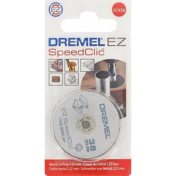 Dremel EZ SpeedClic: 5-pak metalskæreskiver. - SC456