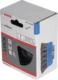 Pikkukuva 2 / 5: Bosch 2608620726 X-Lock Cup -teräsharja, jossa punottu lanka - Teräs - 0,3 x 75mm