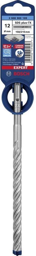 Miniatyrbild 2 av 8: Bosch 2608900109 EXPERT Slagborr SDS plus-7X 12x150x215mm