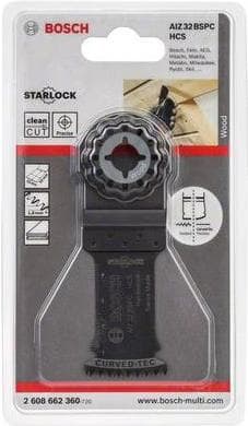 Bosch Starlock AIZ 32 BSPC - dyksavskæreklinge - til hårdttræ - bredde: 32 mm