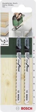 Miniatyrbild 1 av 4: Bosch - Sticksågsblad HCS, T 101 BR Clean for Wood