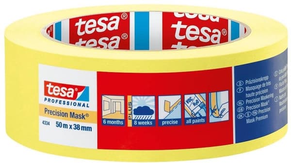 Tesa Precision Masking Tape 4334 - 50m x 25mm