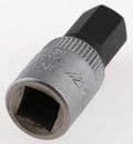 Miniatyrbild 3 av 3: Gedore IN 20 8 6178570 insexskruvmejselhylsa 8 mm 1/4 (6,3 mm)