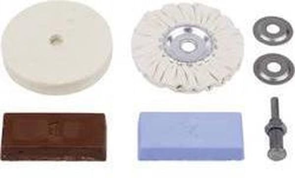 Wolfcraft Hobby Polering Set 2178