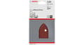 Miniatyrbillede 2 af 3: Bosch - 10-delt slibepladesæt 102 x 62, 93 mm, 120