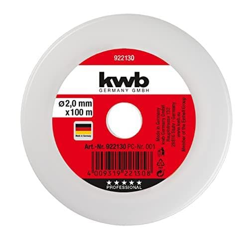 kwb 922130 murersnor 2 mm hvid 100 m (922130)