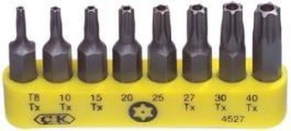 CK Safetytorx bit sæt (8 stk.)