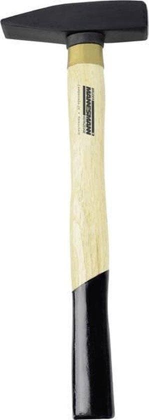 BRÜDER MANNESMANN låsesmedehammer, 500 g iht. DIN 1041, med svejset håndtag, farve kontrasterende, - 1 stk (76505)