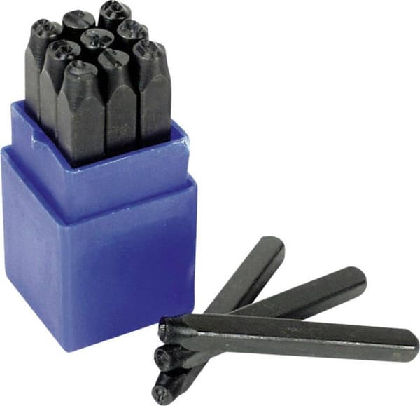 Brüder Mannesmann M 245-10 9-osainen Iskun numerosarja Fonttikoko: 10 mm