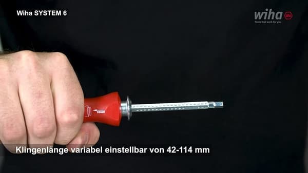 Wiha udskifteligt blad SYSTEM 6 slot, Phillips (00666)