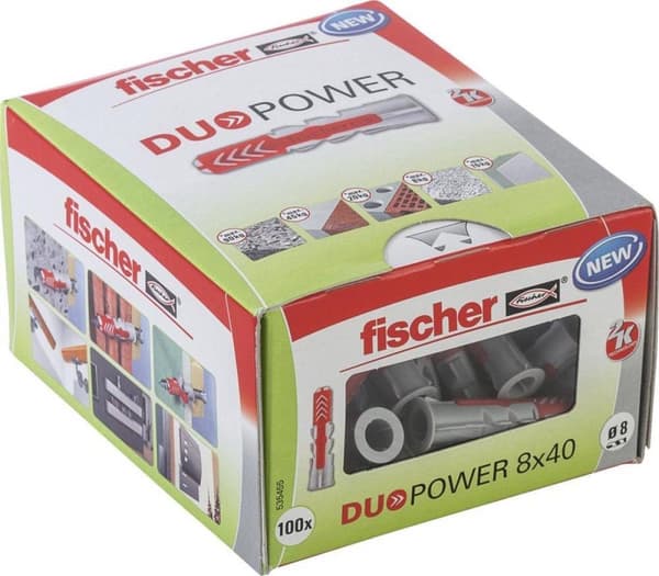Pluggar fischer DUOPOWER 8x40 (100st)
