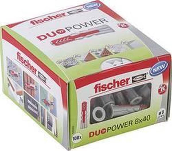 Pluggar fischer DUOPOWER 8x40 (100st)