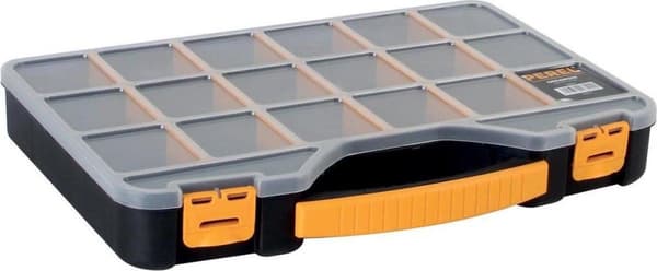 Perel Assortment Box 18 osastoa - Työkalukotelo
