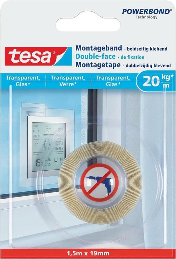 POWERBOND TAPE TRANSPARANT