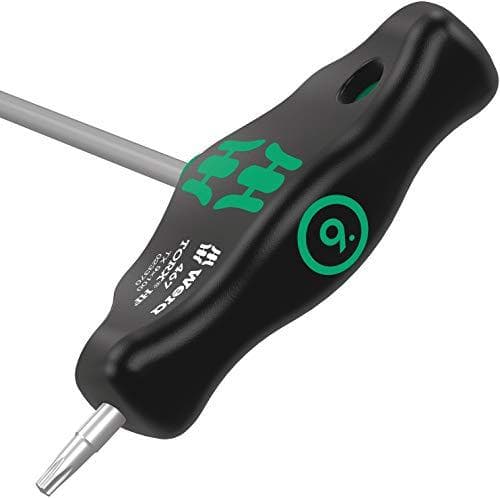 Wera '05023370001 467 Torx HF T-håndsskruetrækker, TX 9 x 100 mm