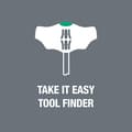Miniatyrbillede 6 af 6: Wera '05023370001 467 Torx HF T-håndsskruetrækker, TX 9 x 100 mm