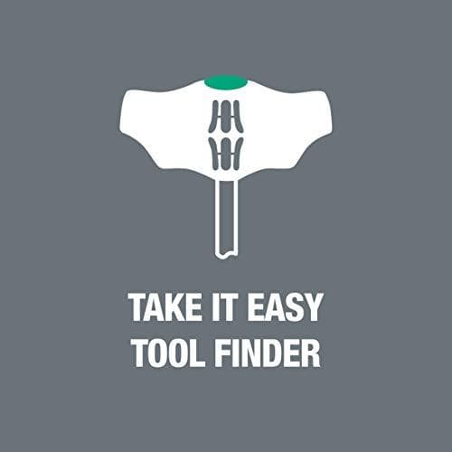 Wera '05023370001 467 Torx HF T-håndsskruetrækker, TX 9 x 100 mm