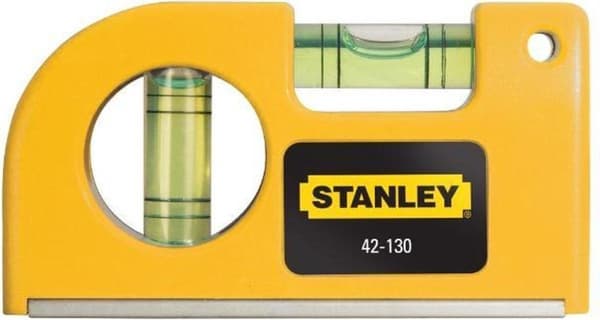 STANLEY 0-42-130 Taskuvesivaaka Magneettinen - Vesivaaka - 8,7 cm