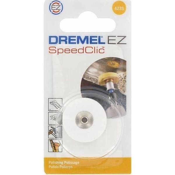 Dremel EZ SpeedClic: polerhjul. - 423S