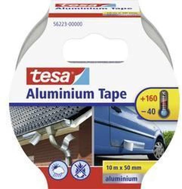 Tesa alumiiniteippi - 10 mx 50 mm.