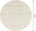 Miniatyrbild 3 av 6: Bosch Expert M480 Nät - sandpapper - 5 stycken - rund - korn: P320 - 125 mm