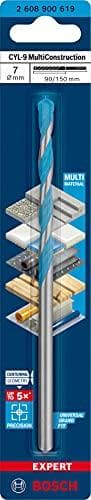 Bosch Professional 1 x Expert CYL-9 MultiConstruction bor til beton, diameter 7,00 x 150 mm, tilbehør Hammerboremaskine)