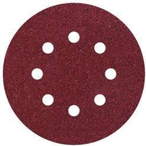 Wolfcraft Slipskiva - K80 - Ø 125 mm - 25 Styck