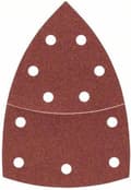 Miniatyrbillede 2 af 4: Bosch slibepladesæt til multisliber - 10 stk - 102 x 62 mm 240