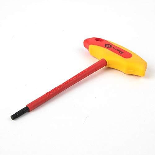 CK T4422 035 unbraconøgle 3,5 mm med T-håndtag, VDE-isoleret