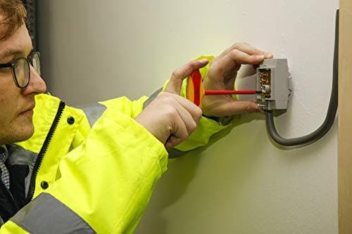 CK T4422 035 unbraconøgle 3,5 mm med T-håndtag, VDE-isoleret