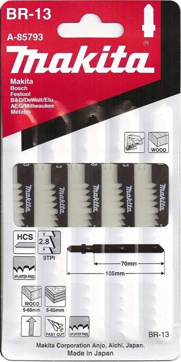 Makita A-85793 Decoupeerzgb træ 70mm BR13
