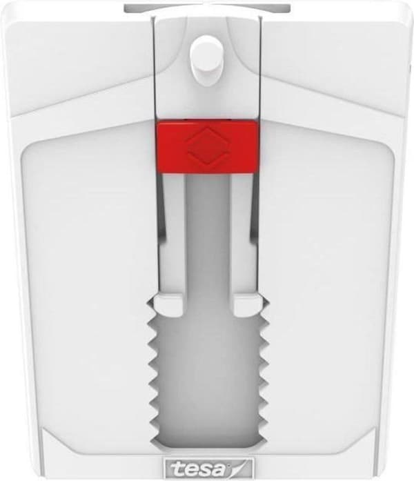 Tesa Justerbar självhäftande Nagelkakel Metall 4KG - 2 st