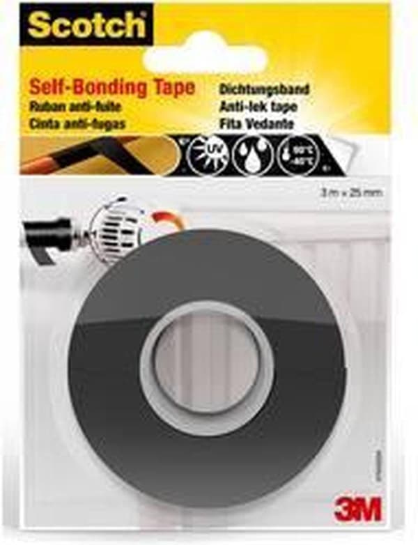 3M 4704 Reparationstejp Svart (LxB) 3 mx 25 mm 1 st.