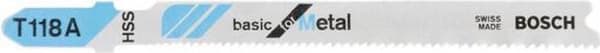 Bosch stiksavsklinge T 118 A 2608631013 [5x]