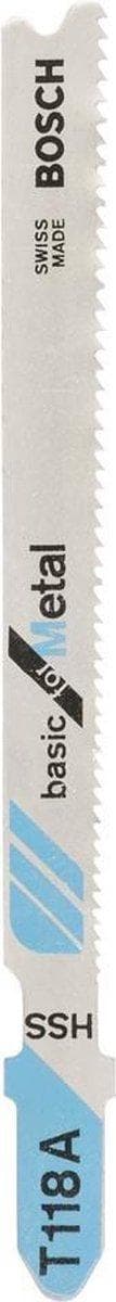 Bosch stiksavsklinge T 118 A 2608631013 [5x]