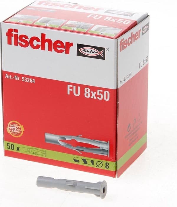 Fischer universalpluggar fu 8 x 50 - 50 st