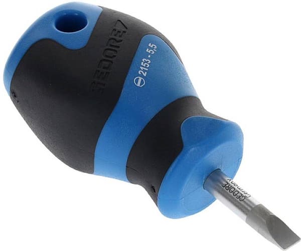 Gedore 2153 3-C skruetrækker - kort model - 5,5mm