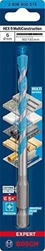 Bosch Professional 1 x Expert HEX-9 MultiConstruction borr för betong, diameter 6,00 x 150 mm, tillbehör Hammarborr)