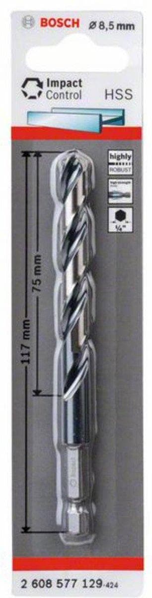 Slagkontrol HSS 8,5 mm