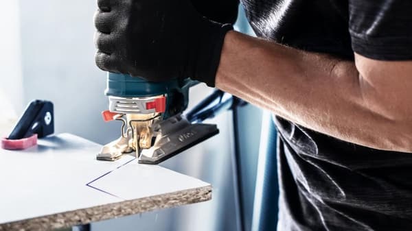 Bosch tilbehør 2608900543 EKSPERT “Hardwood 2-side clean” T 308 BF stiksavklinge, 3 stk N/A 3 stk.